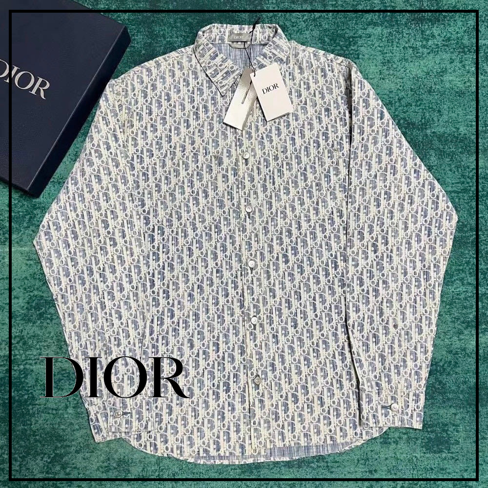 ロゴがオシャレ♡【DIOR】ディオール オーバーシャツ (Dior/シャツ