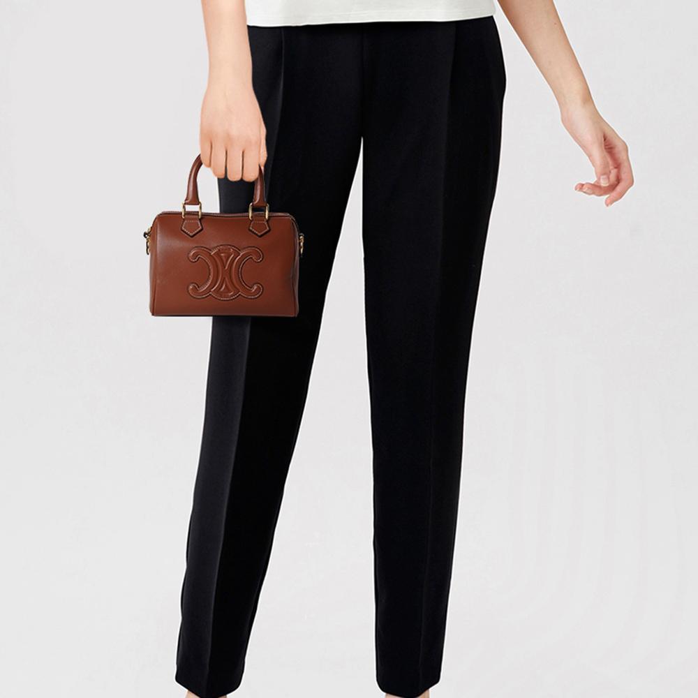 新色【CELINE】スモール ボストン / スムースカーフスキン (CELINE