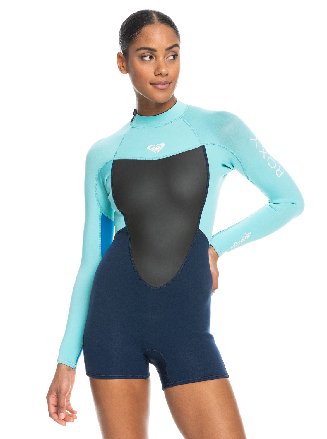 Roxy2/2MM PROLOGUE長袖＆ショート丈スプリングウエットスーツ② (ROXY