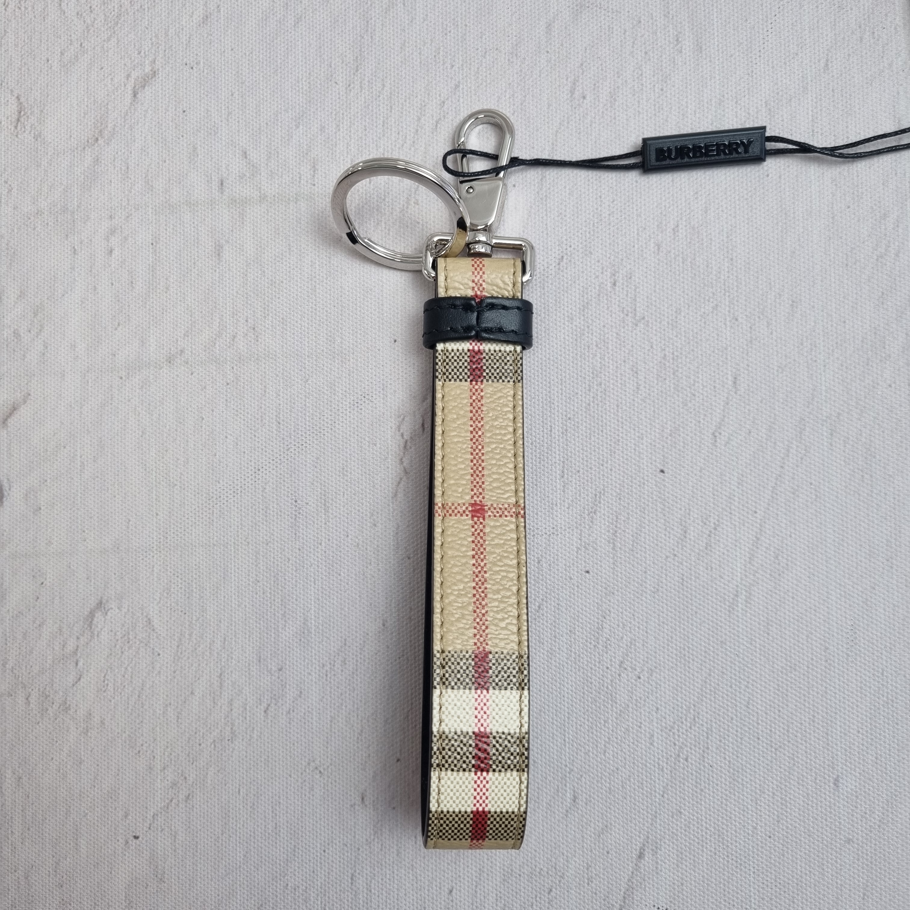 ☆【BURBERRY】☆8066095 Monogram motif check key ring☆ (Burberry