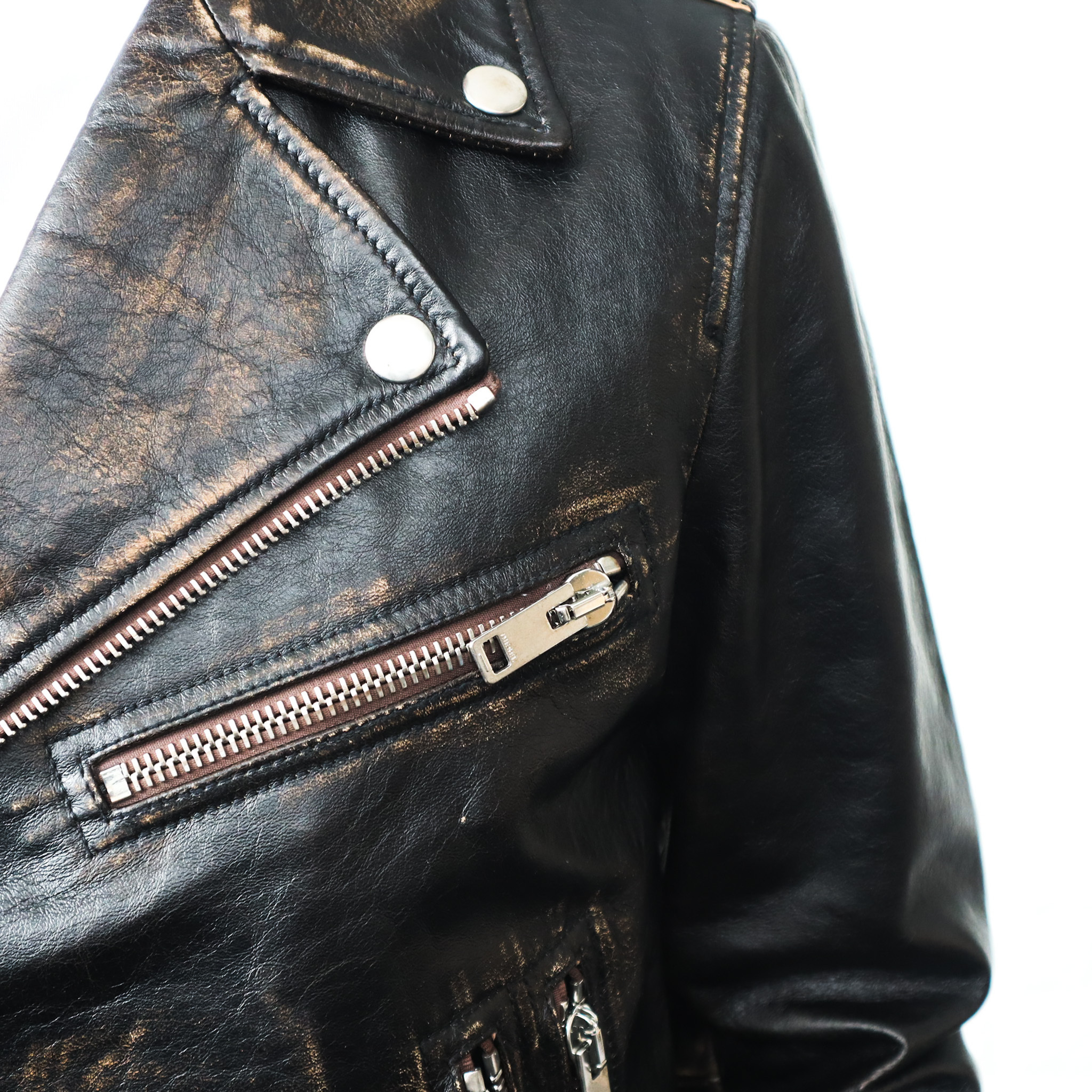 ディーゼル DIESEL レザージャケット 革ジャン L-Garrett-New-Cl