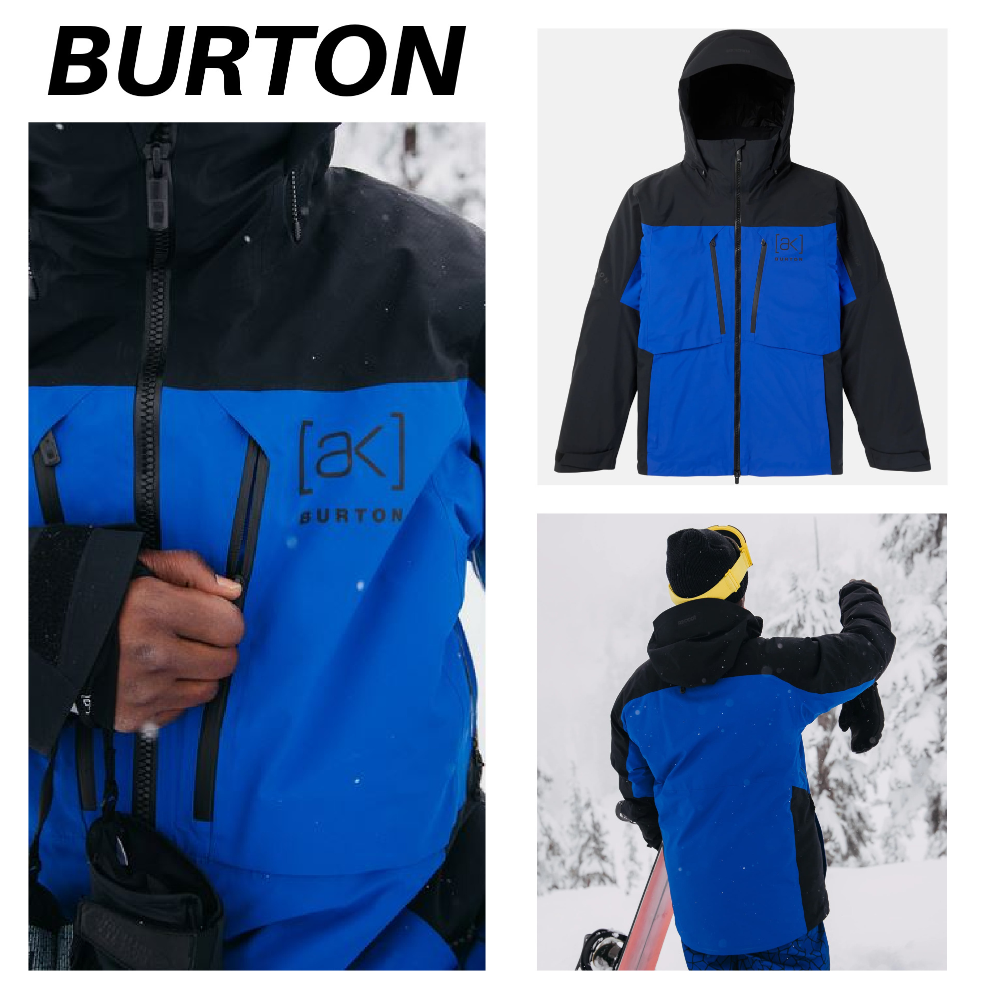 BURTON】Men's Burton [ak] LZ GORE-TEX 2L Down Jacket (Burton