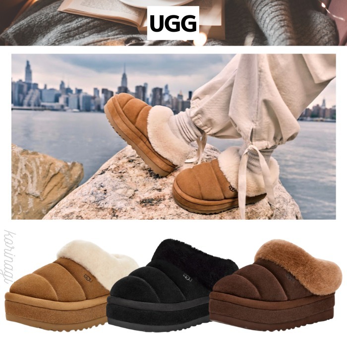 新作】UGG Tazzlita シープスキン ボアサンダル 送料関税無料 (UGG