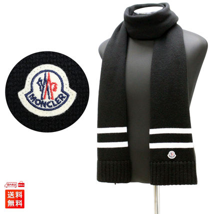 カシミヤ MONCLER(モンクレール) マフラー(メンズ) - ブランド通販のBUYMA