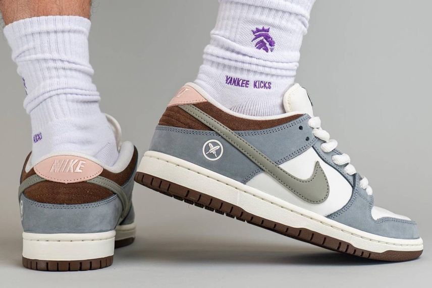 堀米 雄斗Yuto Horigome × Nike SB Dunk Low Pro QS Wolf Grey (Nike