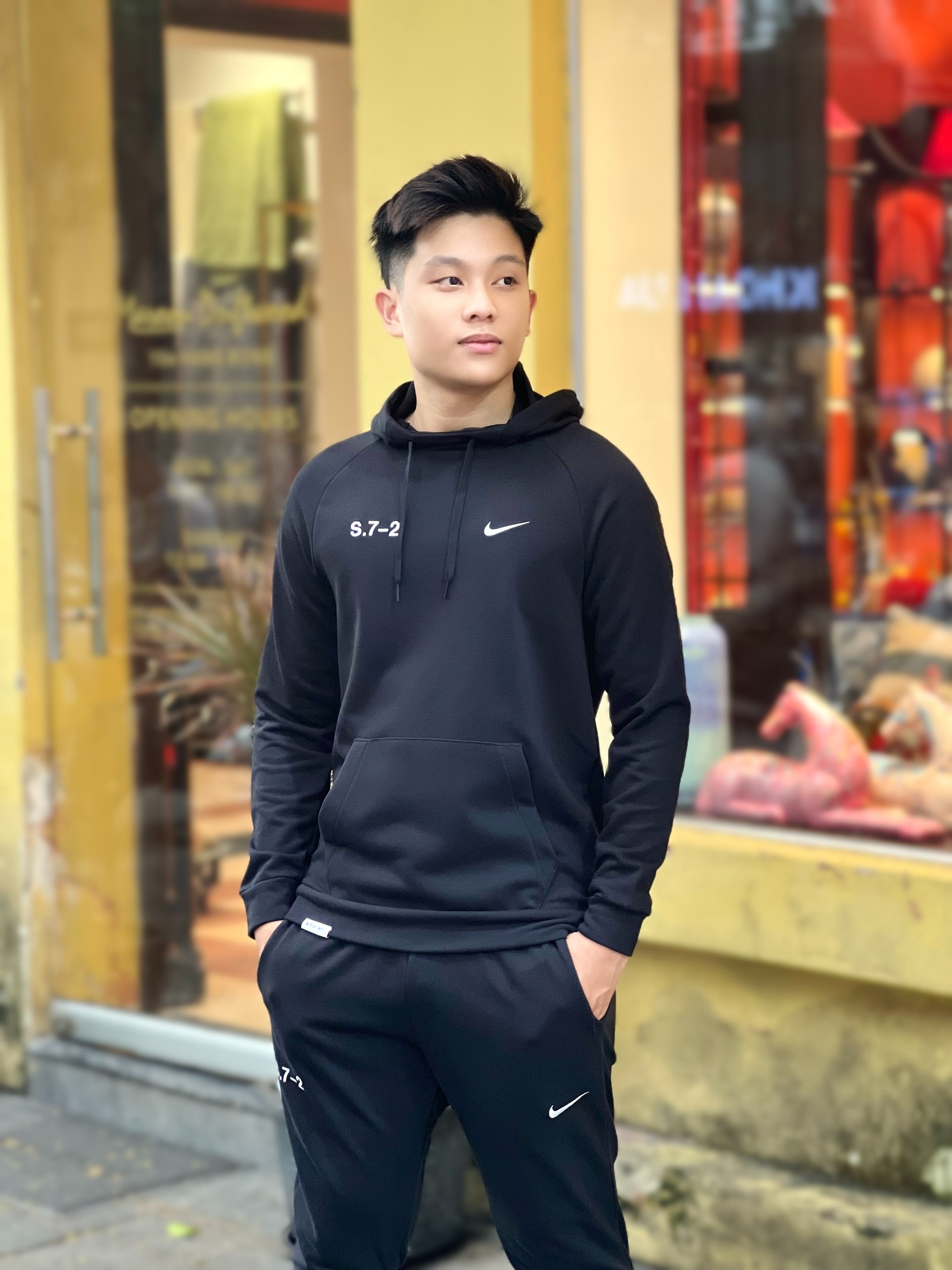 NIKE☆DF フードフリース スウェットパーカー ＆パンツ (Nike