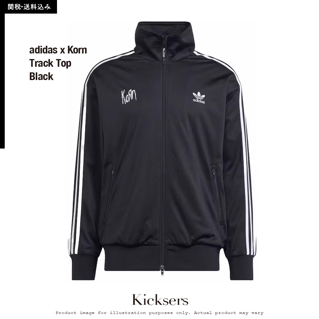 adidas x KoRn Track Top Black コーン トラックトップ (adidas