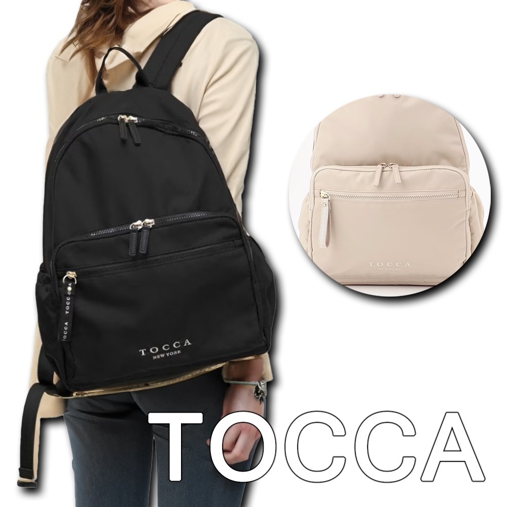 国内配送☆TOCCA☆CAROVANA バックパック ポケット10個で便利！ (TOCCA
