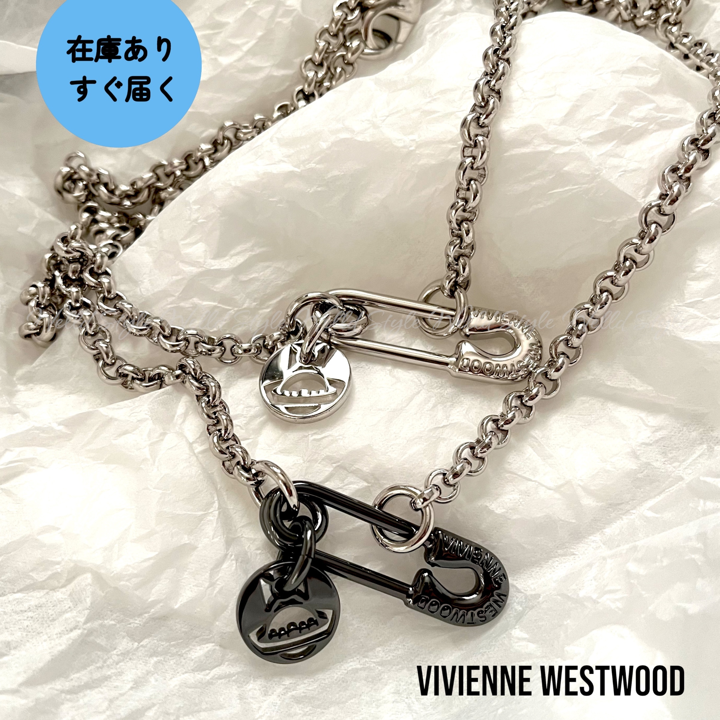 国発・すぐ届く 【Vivienne Westwood】 MAN IMOGENE ネックレス