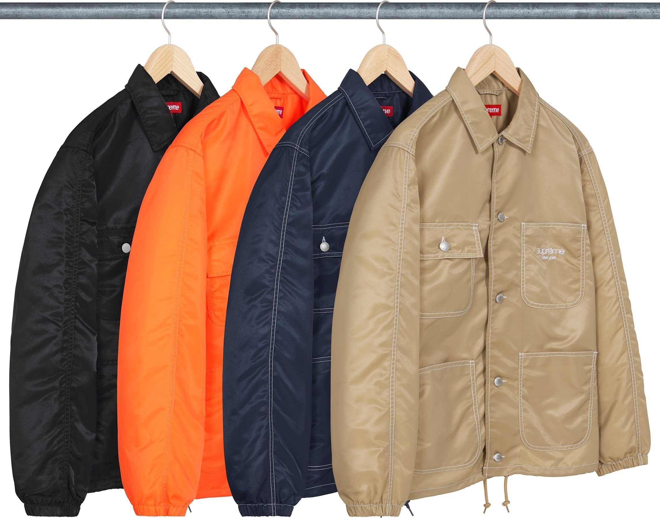 Supreme NYLON CHORE COATシュプリームナイロンジャケット (Supreme