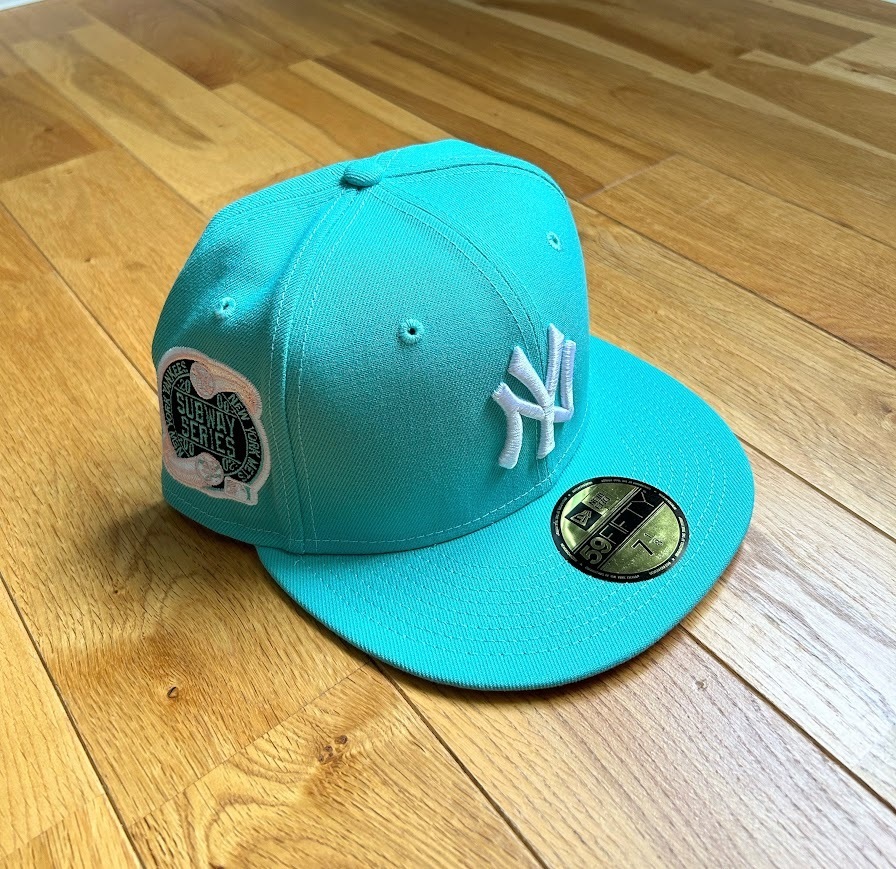ティファニーブルー☆New Era ヤンキース ニューエラ キャップ (New