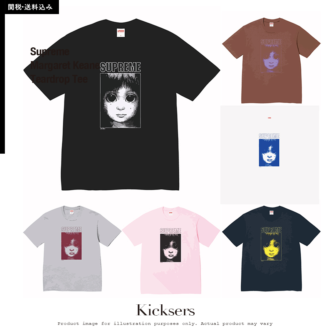 Supreme Margaret Keane Teardrop TeeマーガレットキーンTシャツ