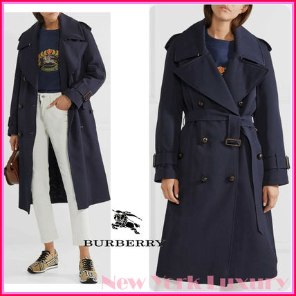 ネイビー（紺）系 Burberry(バーバリー) トレンチコート(レディース