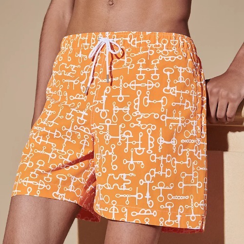 HERMES エルメス スイム トランクス デクパージュ・ドゥ・H 水着