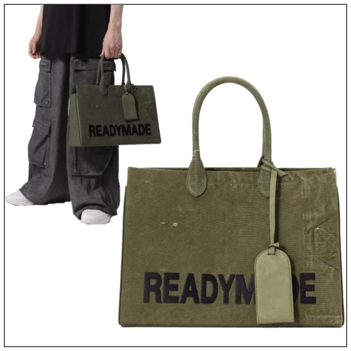 READYMADE】レディーメイド/SHOPPING BAG 35/KHAKI/要在庫確認