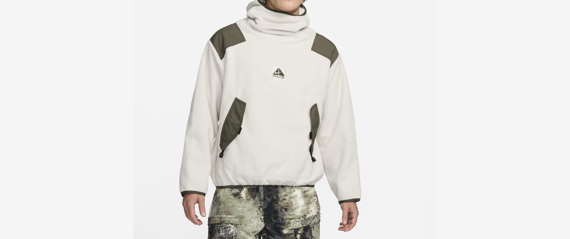 ☆NIKE☆ACG BALACLAVA RETRO フリースプルオーバー☆追跡可 (Nike