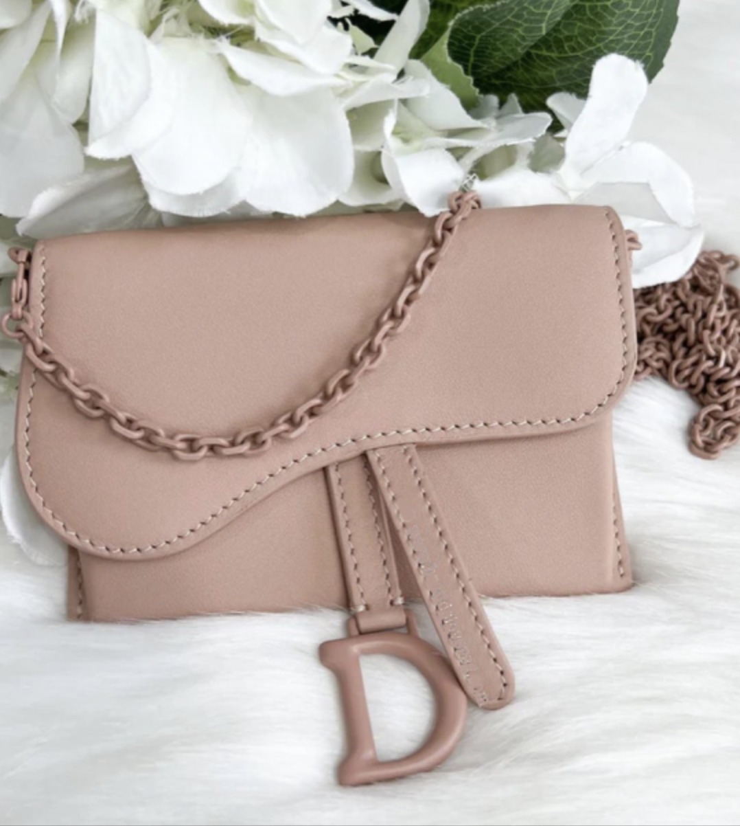 DIOR】限定数セール!! サドル ナノ ポーチ ショルダーチェーン (Dior