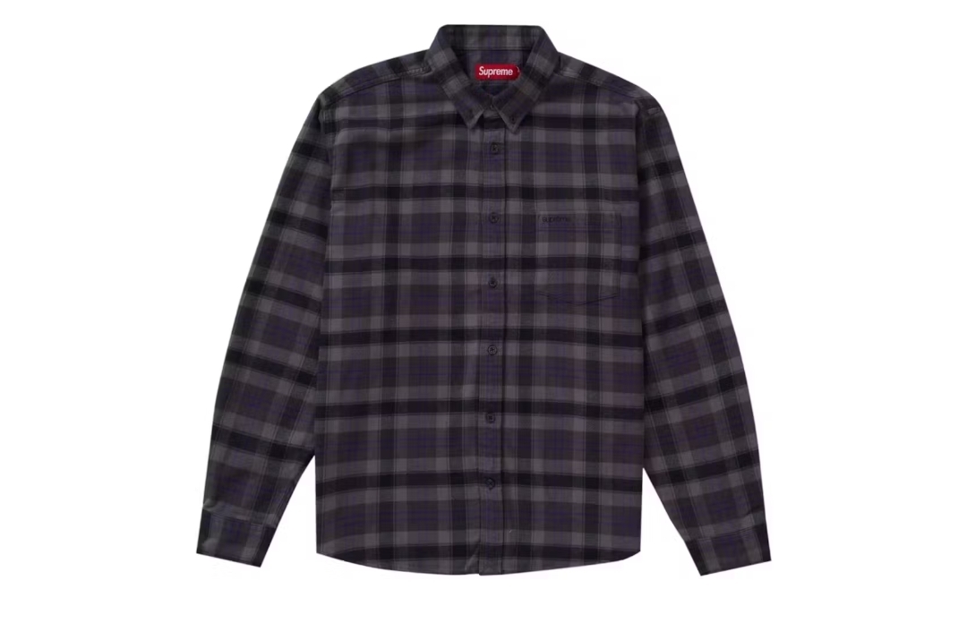 ☆24SS WEEK6☆Supreme Plaid Flannel Shirt (Supreme/シャツ