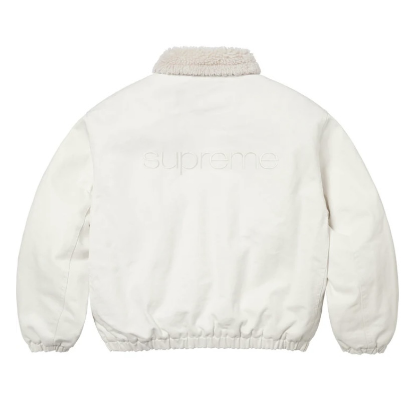 24FW】Supreme Faux Shearling Lined Bomber Jacket (Supreme/トップス