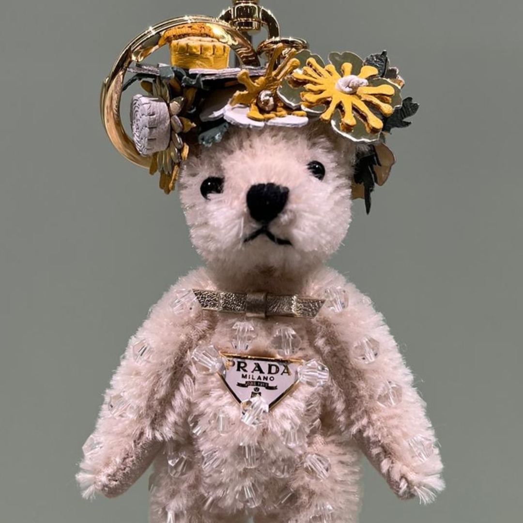 入手困難】PRADA◇トリックベア くまキーホルダー キーリング (PRADA