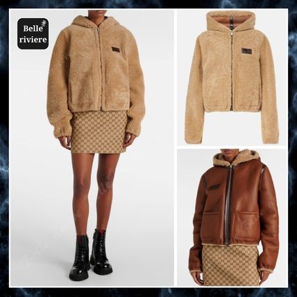 ファー GUCCI(グッチ) レザージャケット・コート(レディース) - 海外