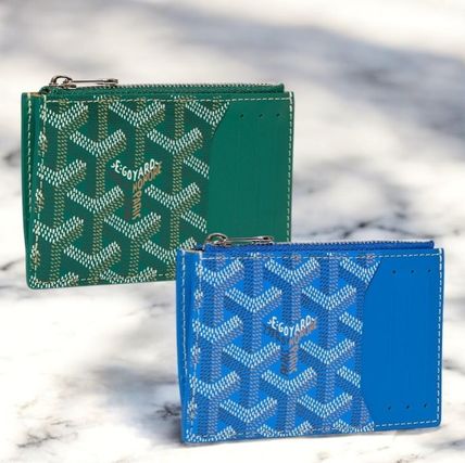 St グリーン（緑）系 GOYARD(ゴヤール) カードケース・名刺入れ(メンズ