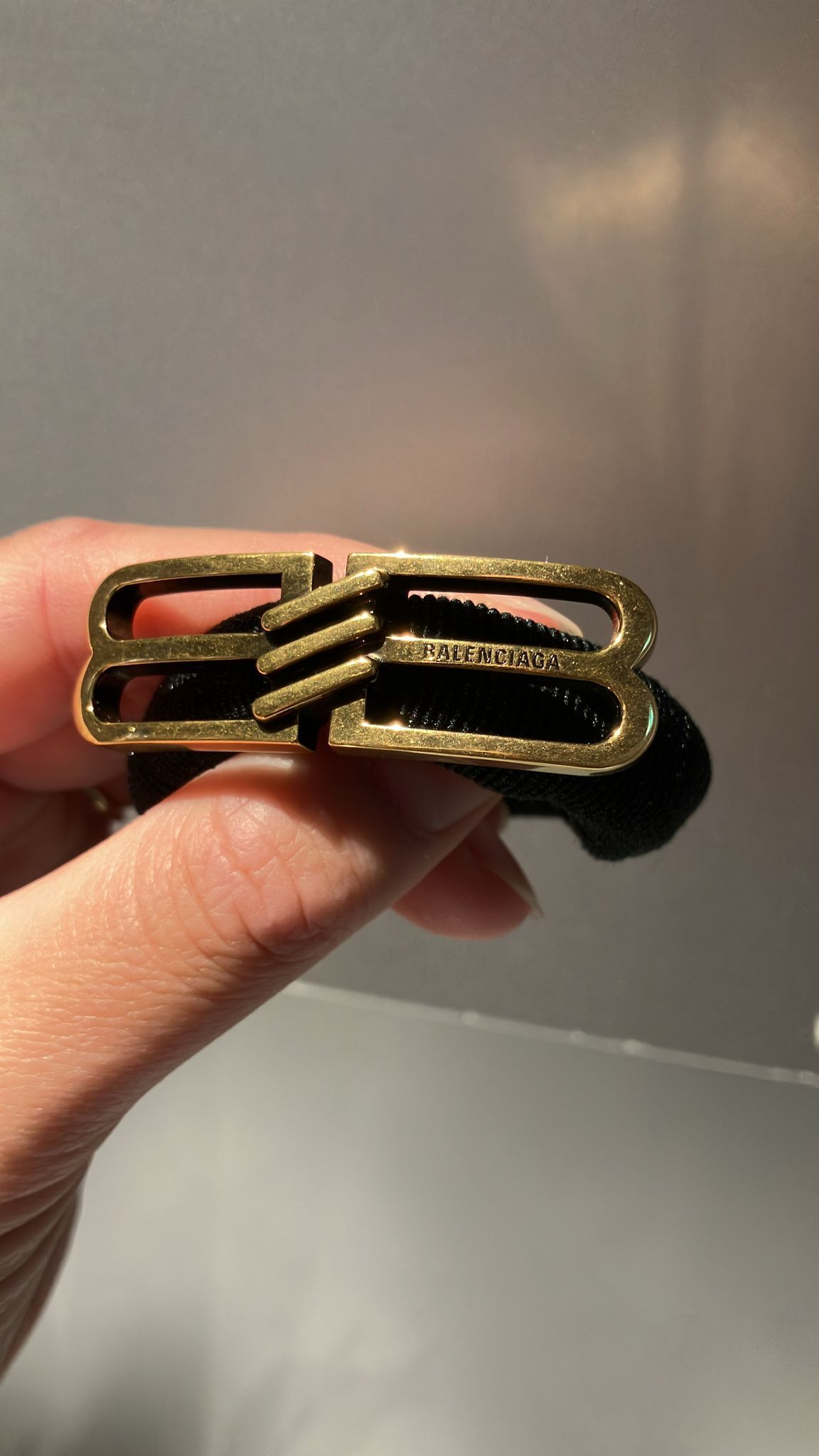 ◇SALE◇直営店◇【BALENCIAGA】BB Icon ヘアゴム (BALENCIAGA/ヘア