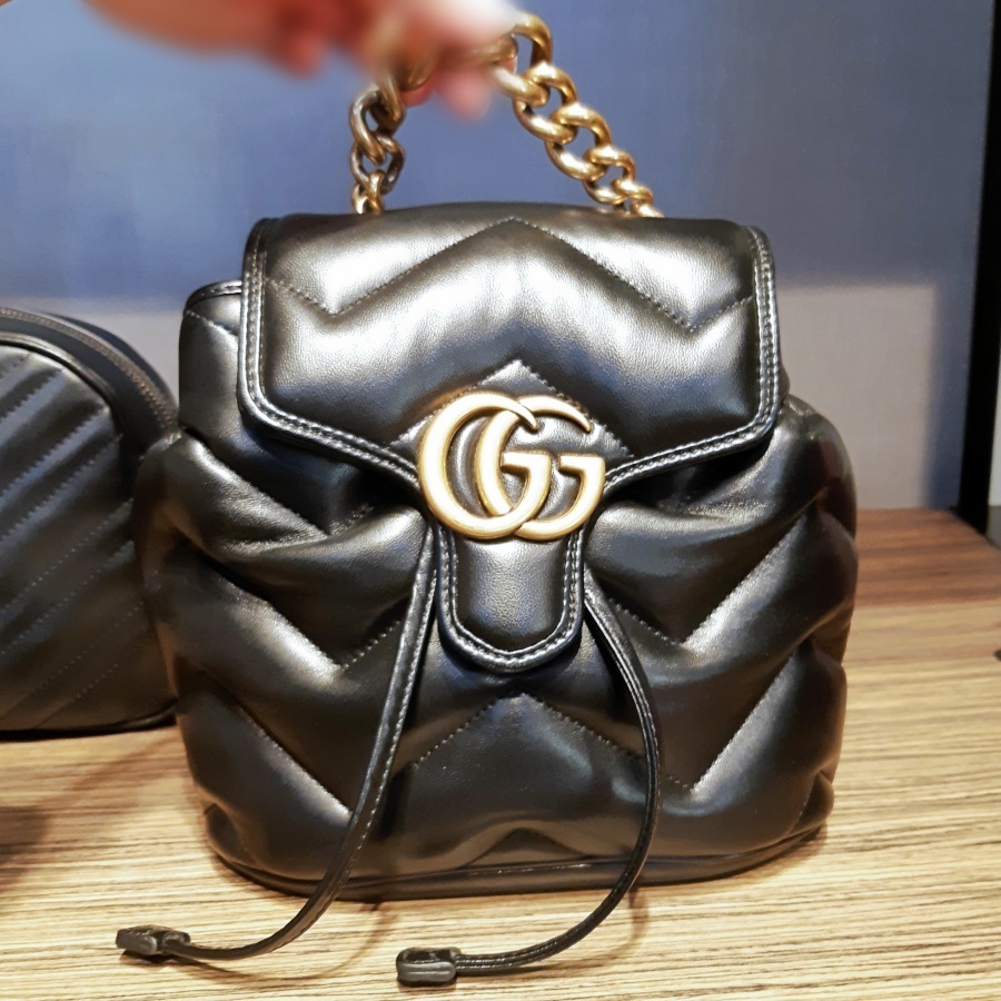 セール】グッチ☆GG レザーキルティングミニリュック☆777253 (GUCCI