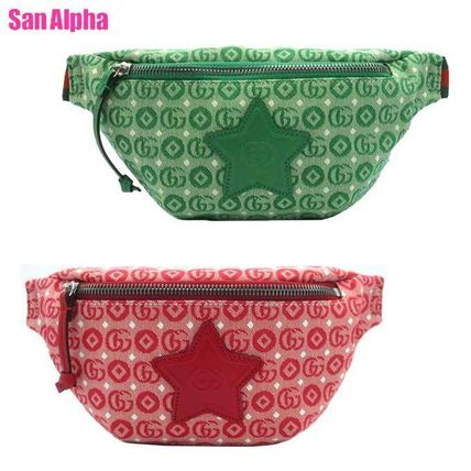 レッド（赤）系 GUCCI(グッチ) 子供用ショルダー・ポシェット・ボディ