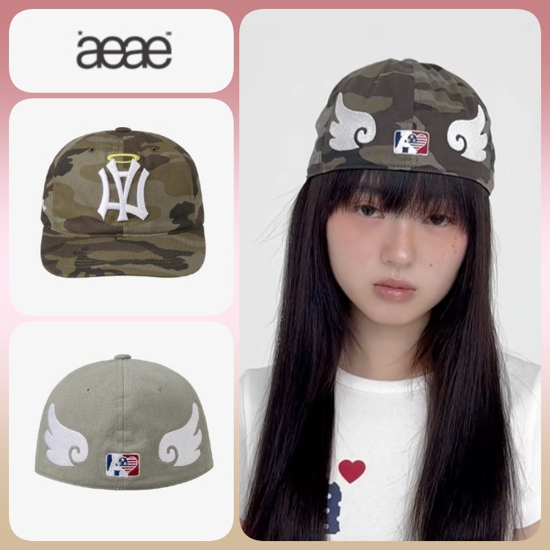 ◇25SS AEAE AE SYMBOL ANGEL WING CAP/2色◇ (AEAE/キャップ