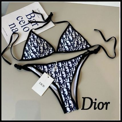 ブラック（黒）系 Dior(ディオール) 水着・ビーチグッズ(レディース