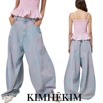 ☆25SS☆Spray Dyed Balloon Fit Jeans/KIMHEKIM☆ (KIMHEKIM/デニム