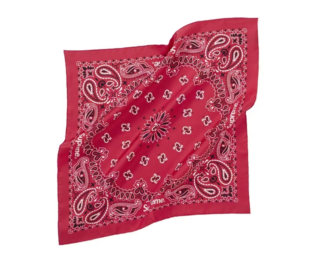 Supreme☆シルク バンダナ (Supreme/ファッション雑貨・小物その他