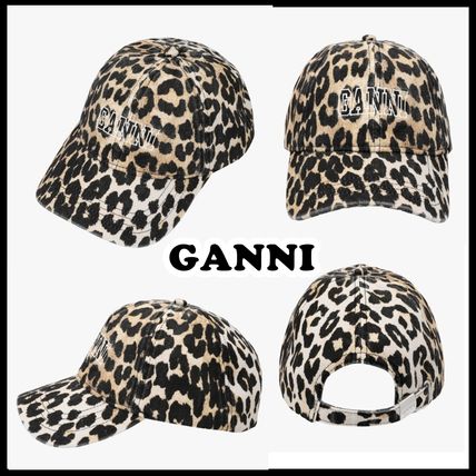 レオパード Ganni(ガニー) 帽子(レディース) - ブランド通販のBUYMA