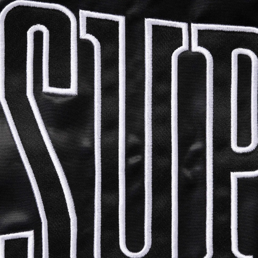 Supreme】Satin Piping Pullover☆Black☆25SS☆ (Supreme/ジャケット