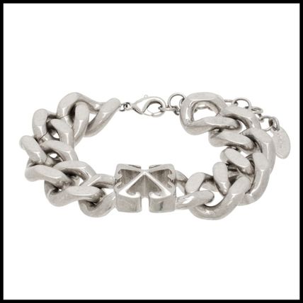 White x シルバー（銀色）系 Off-White(オフホワイト) ブレスレット