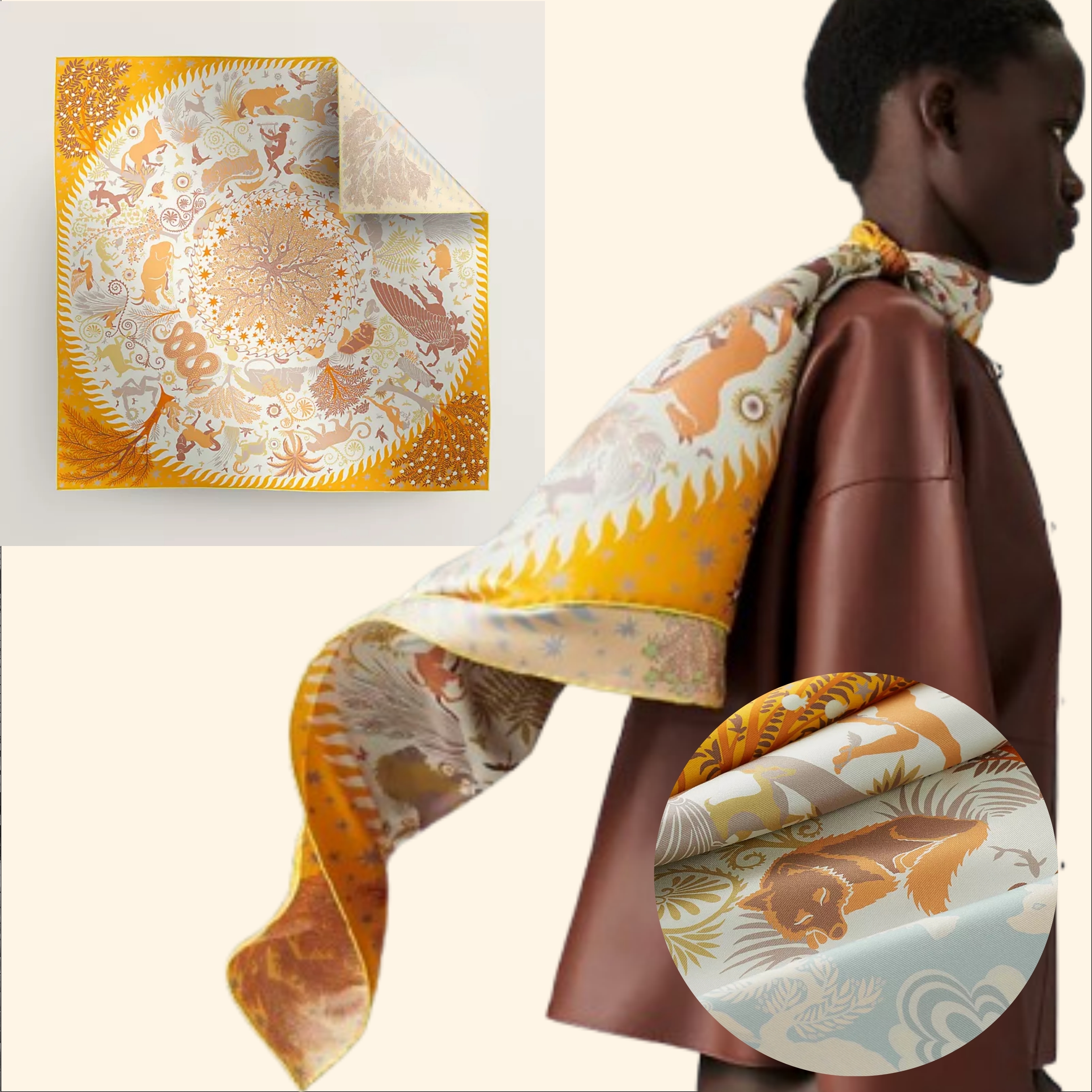 HERMES】カレダブルフェイス90《オルフェウスの魅力に誘われて (HERMES