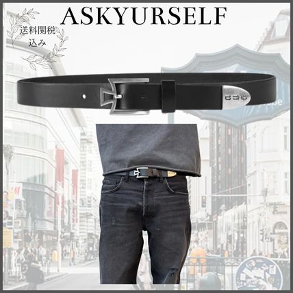 ASKYURSELF(アスクユアセルフ) ベルト(メンズ) - ブランド通販のBUYMA