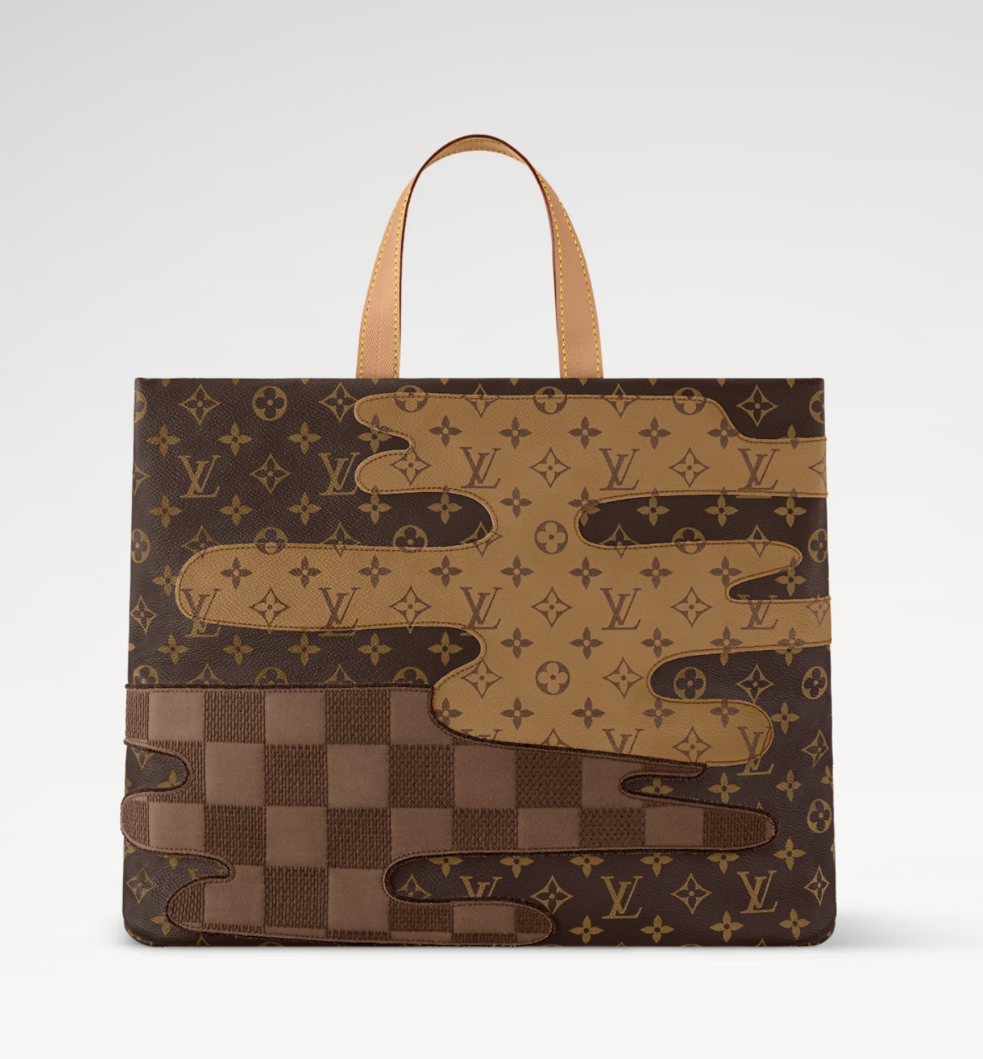 お洒落すぎるNIGOコラボ！ Louis Vuitton トートバッグMM (Louis