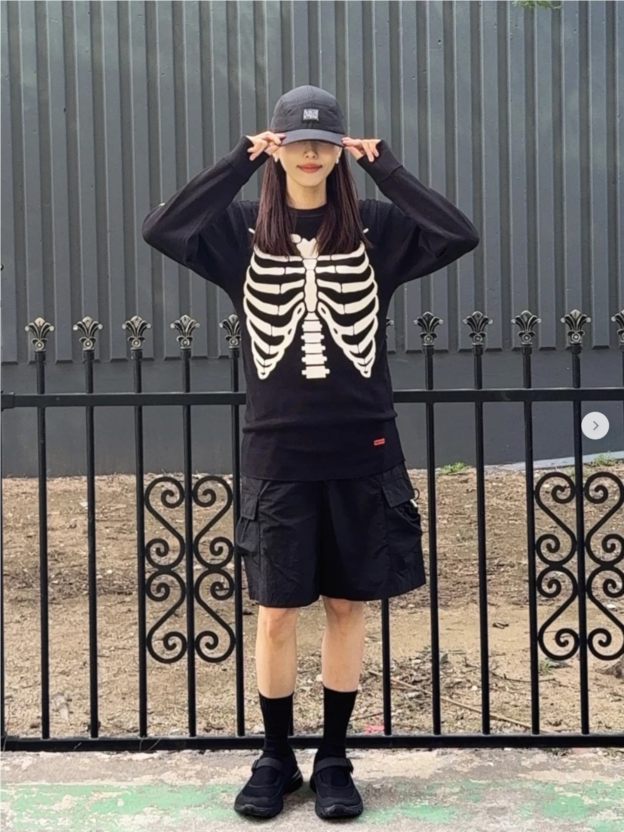 Supreme】 Hanes Bones Thermal Crew Black (1 Pack) (Supreme/Tシャツ