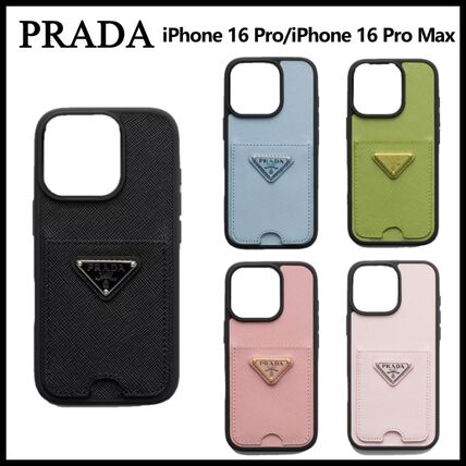 ブルー（青）系 PRADA(プラダ) iPhone・スマホケース(レディース