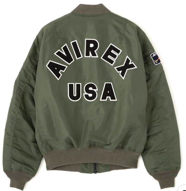 日本限定！【AVIREX × ATEEZ /エイティーズ】リバーシブル MA-1