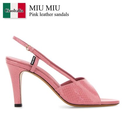 ピンク系 MiuMiu(ミュウミュウ) パンプス(レディース) - ブランド通販