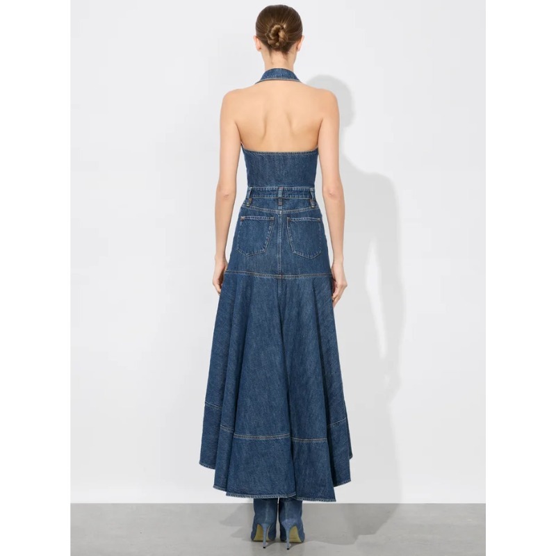 アリスアンドオリビア ストラップレスオールインワン・ドレス