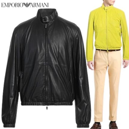 EMPORIO ARMANI(エンポリオアルマーニ) レザージャケット(メンズ