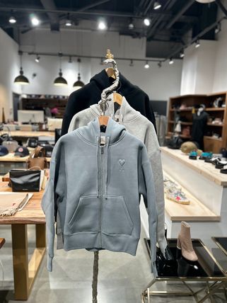 ブルー（青）系 AMI PARIS(アミ パリス) パーカー・フーディ(メンズ