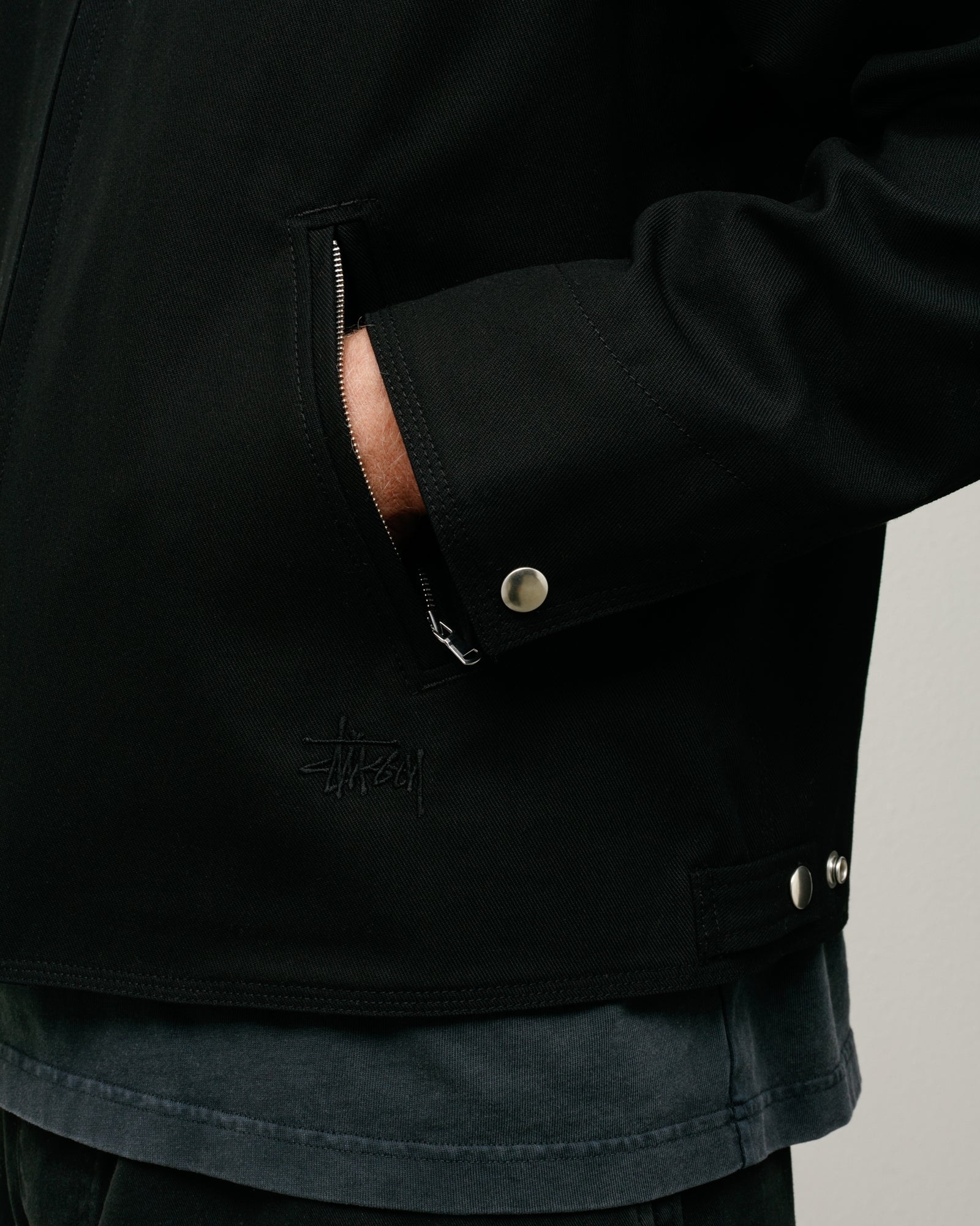 STUSSY】☆ジャケット☆ GARAGE JACKET GABARDINE (STUSSY/ジャケット