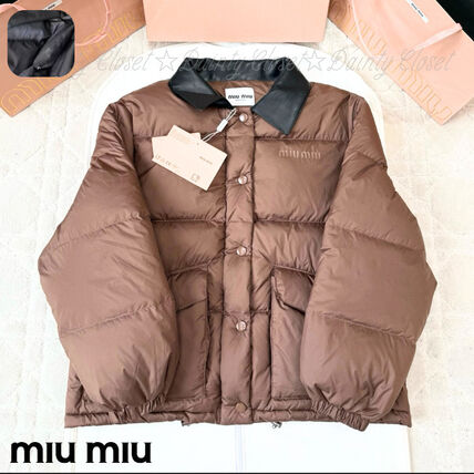 オーバーサイズ MiuMiu(ミュウミュウ) ダウンジャケット(メンズ