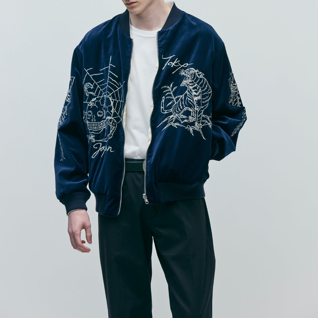 NEIGHBORHOOD】SOUVENIR JACKET リバーシブル (Neighborhood