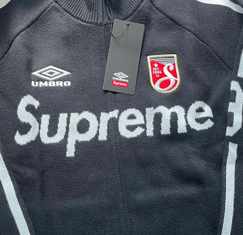 Supreme x Umbro】 Zip Up Sweater Black 25SS ☆正規品 (UMBRO